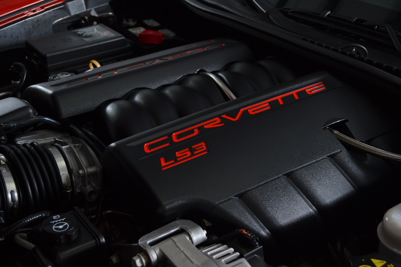 Illustration for article titled Red C6 Car Porn